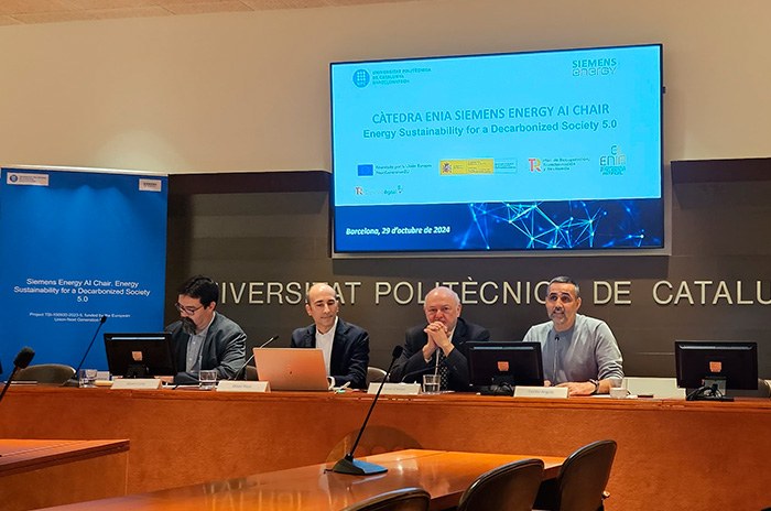 New AI Chair in Energy Sustainability for a decarbonized society, with Siemens Energy New AI Chair in Energy Sustainability for a decarbonized society, with Siemens Energy