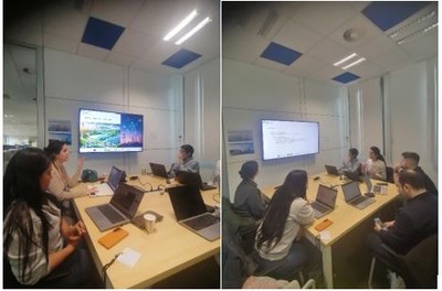 Students’ Project Update Session at Siemens Energy Digital Hub Barcelona