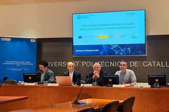 New AI Chair in Energy Sustainability for a decarbonized society, with Siemens Energy